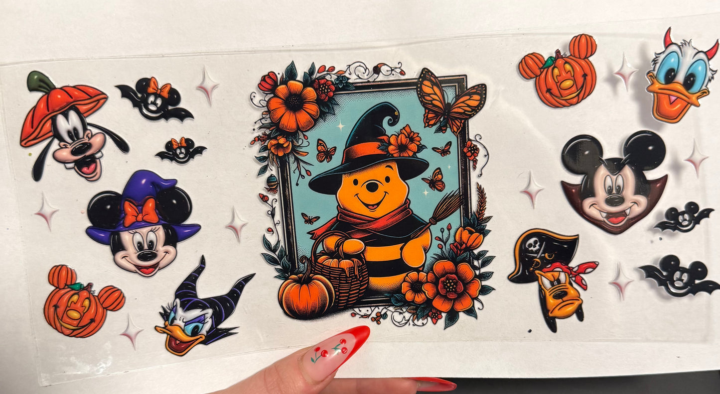 Pooh Halloween wrap