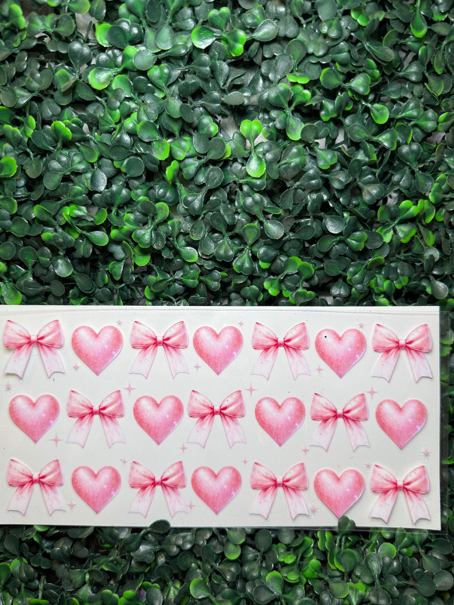 Bows hearts wrap