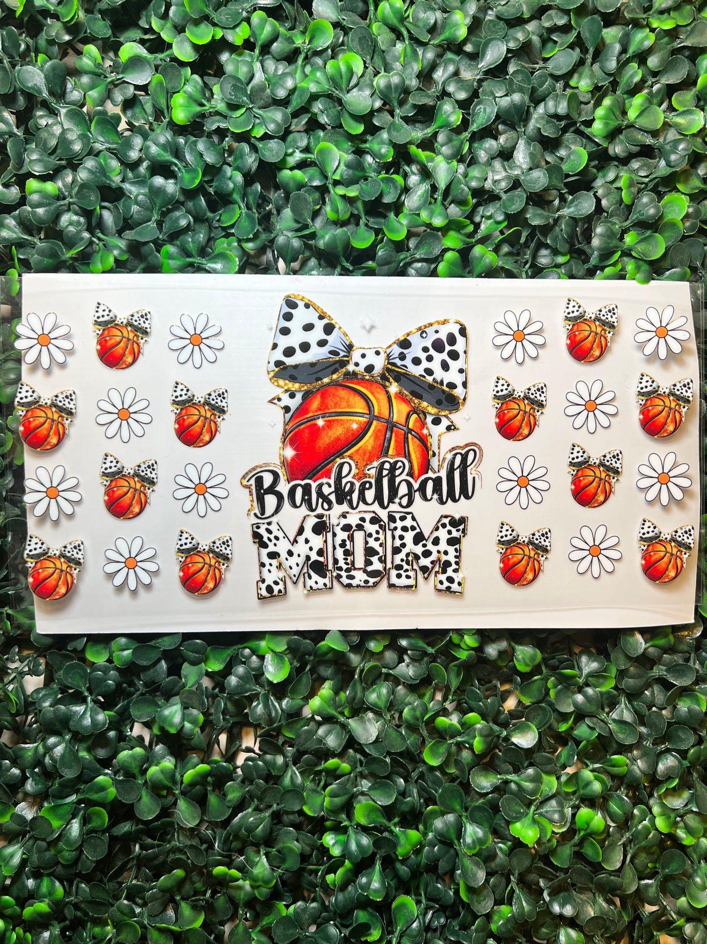 Basketball mama black and white