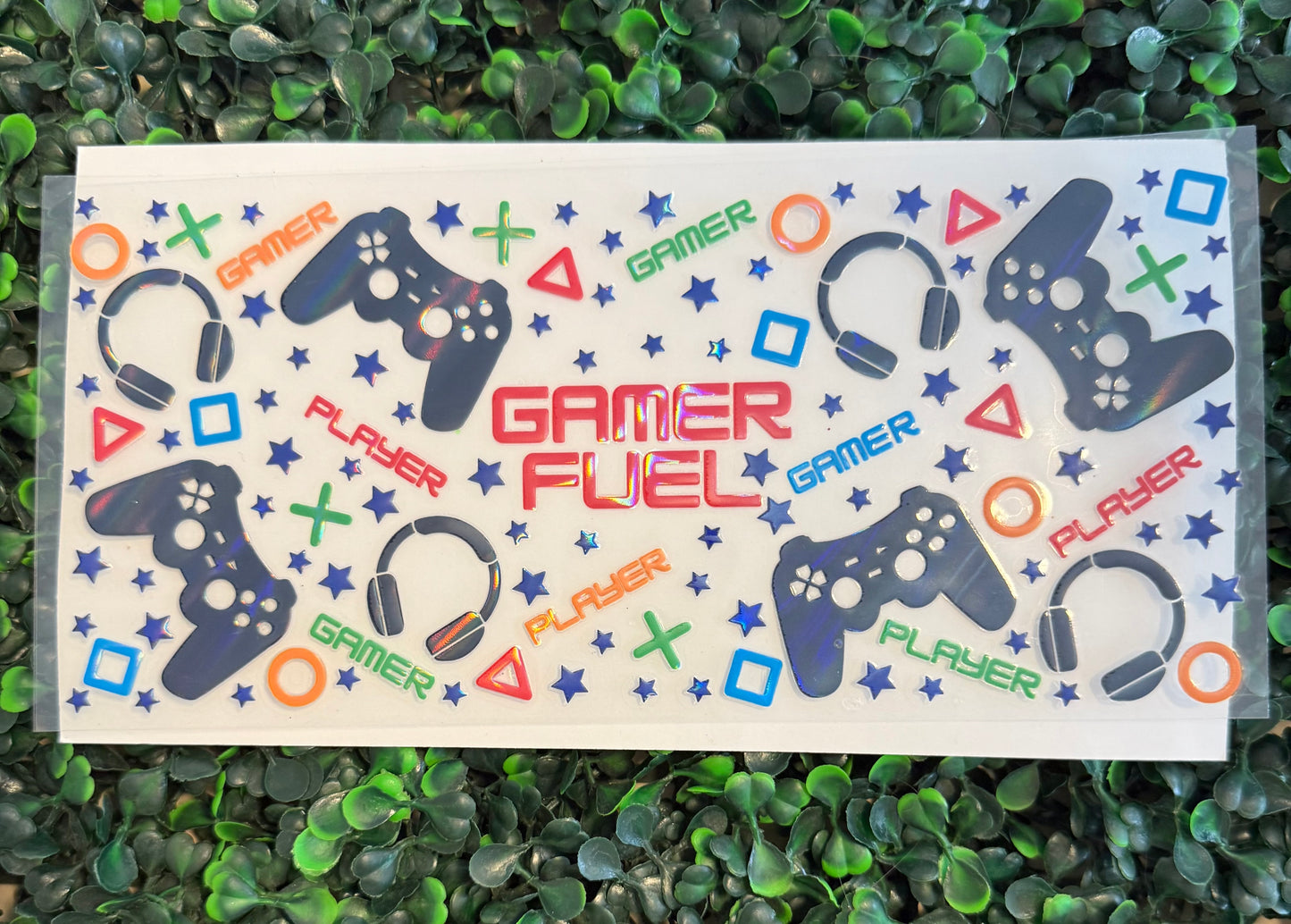 Holographic Gamer fuel, game controller ￼