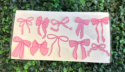 Pink bows