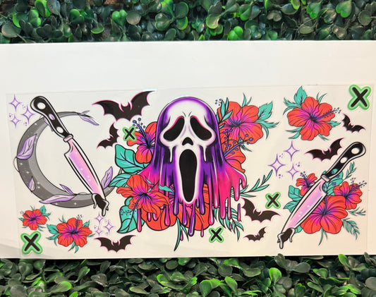 Ghostface flowers knives  Wrap