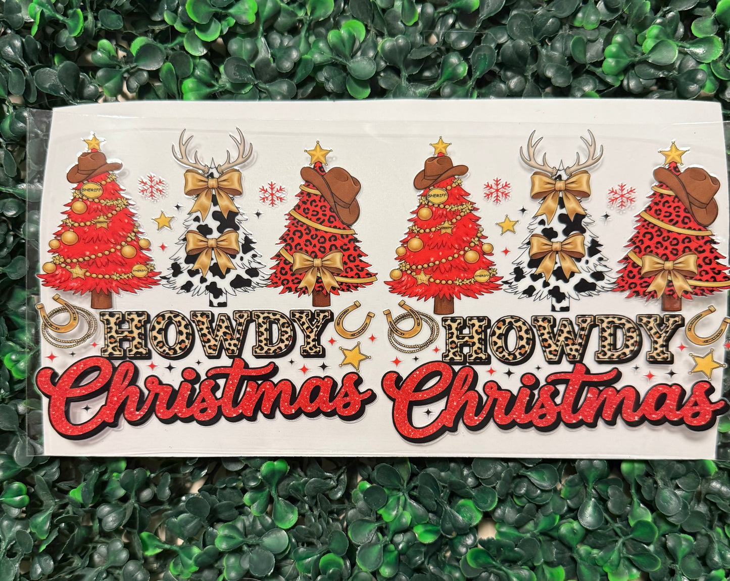 Howdy Christmas full wrap