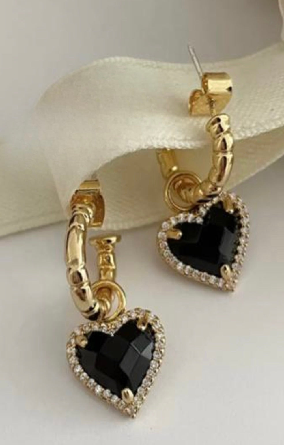 My Black Heart Earrings