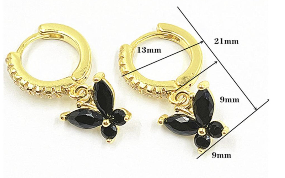 Fly Little Butterfly Earrings