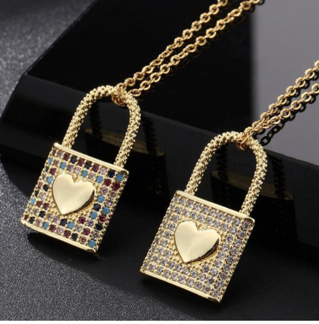 Lock my Heart Necklace