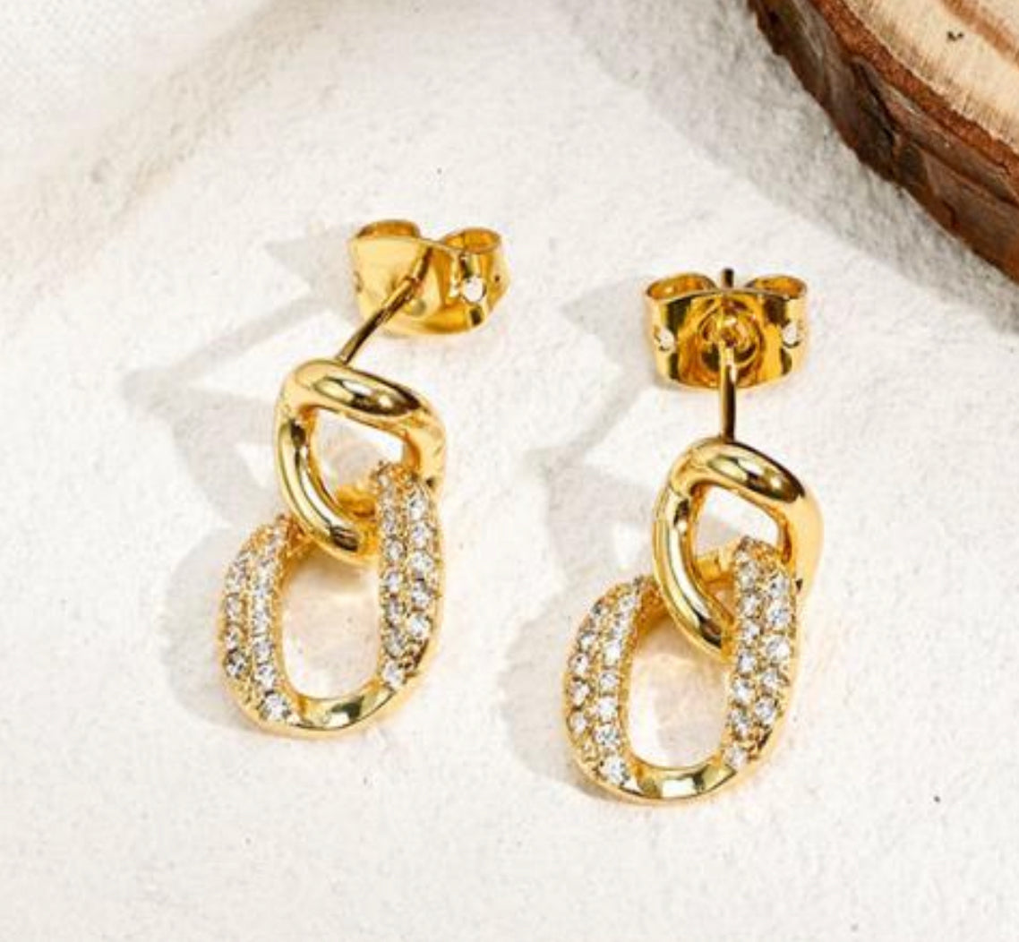 The Cuban Links Earrings