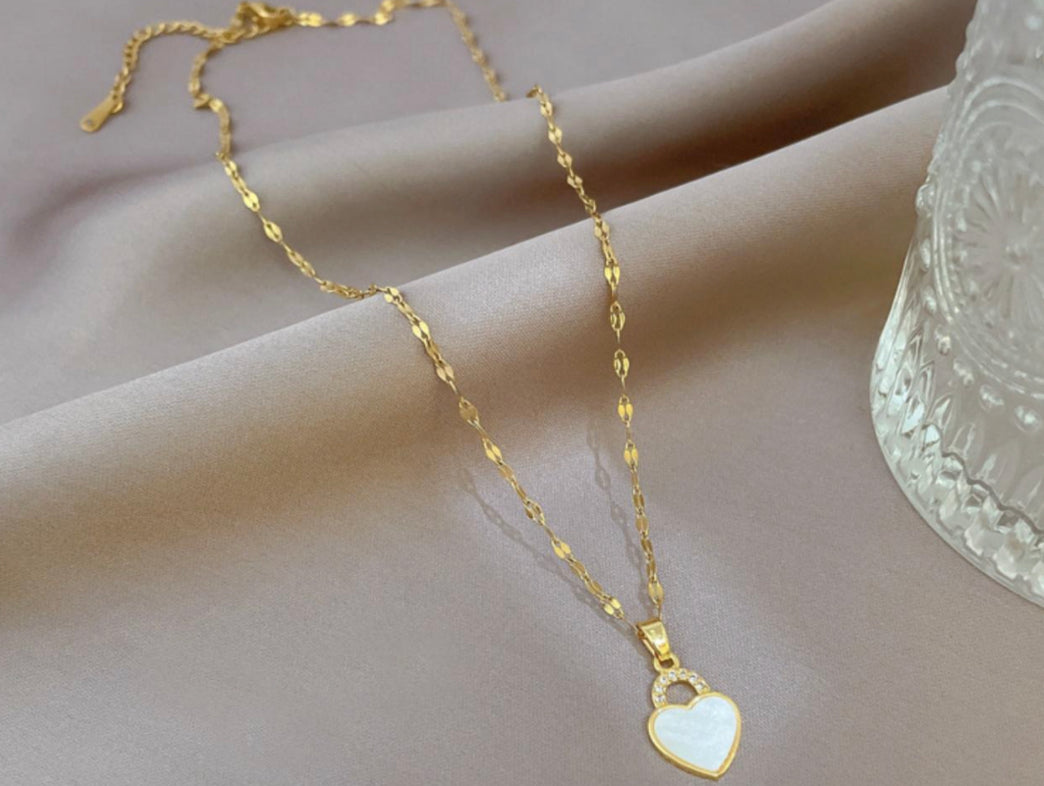 Golden Heart Necklace