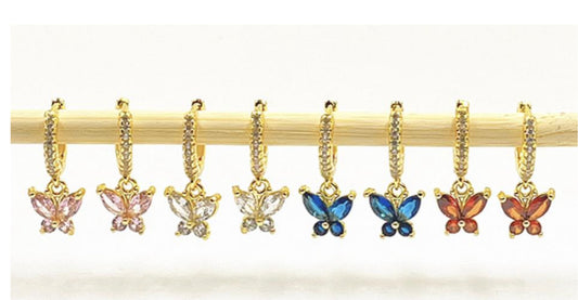 Fly Little Butterfly Earrings